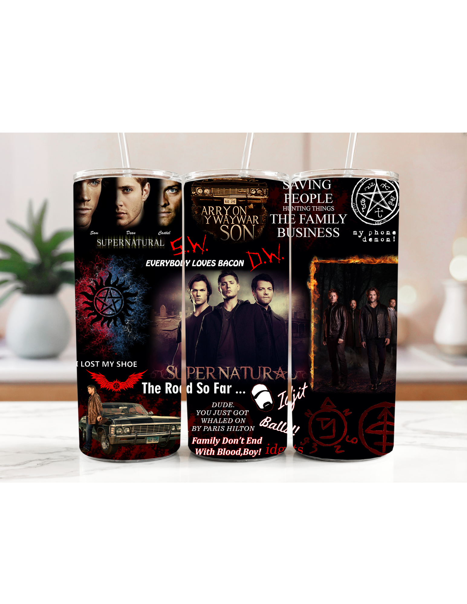 supernatural tumbler