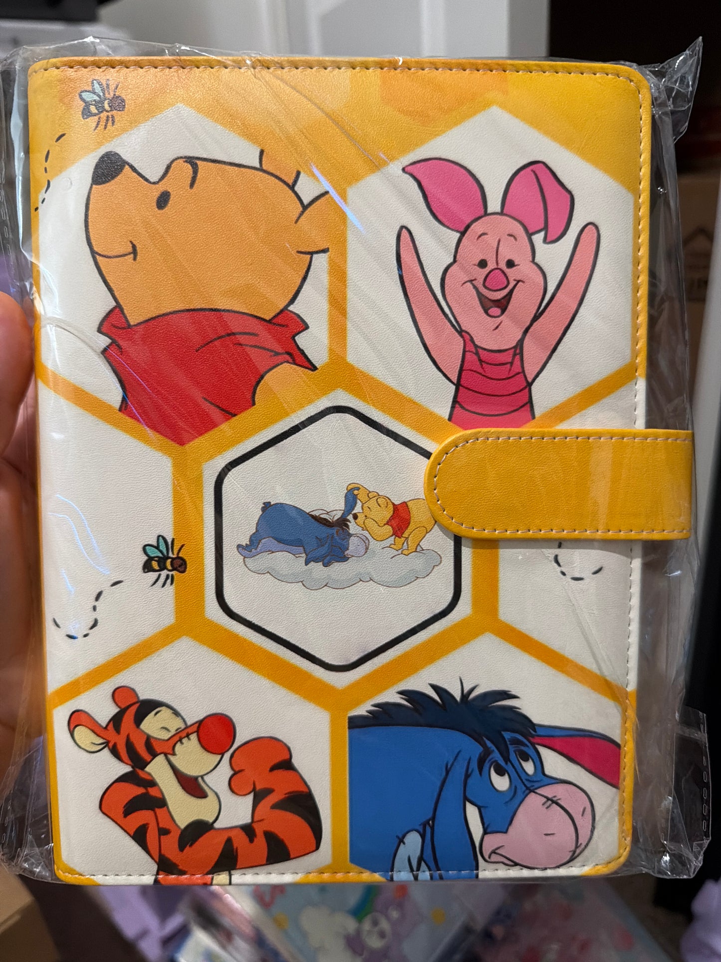 Pooh and friends A5 binder
