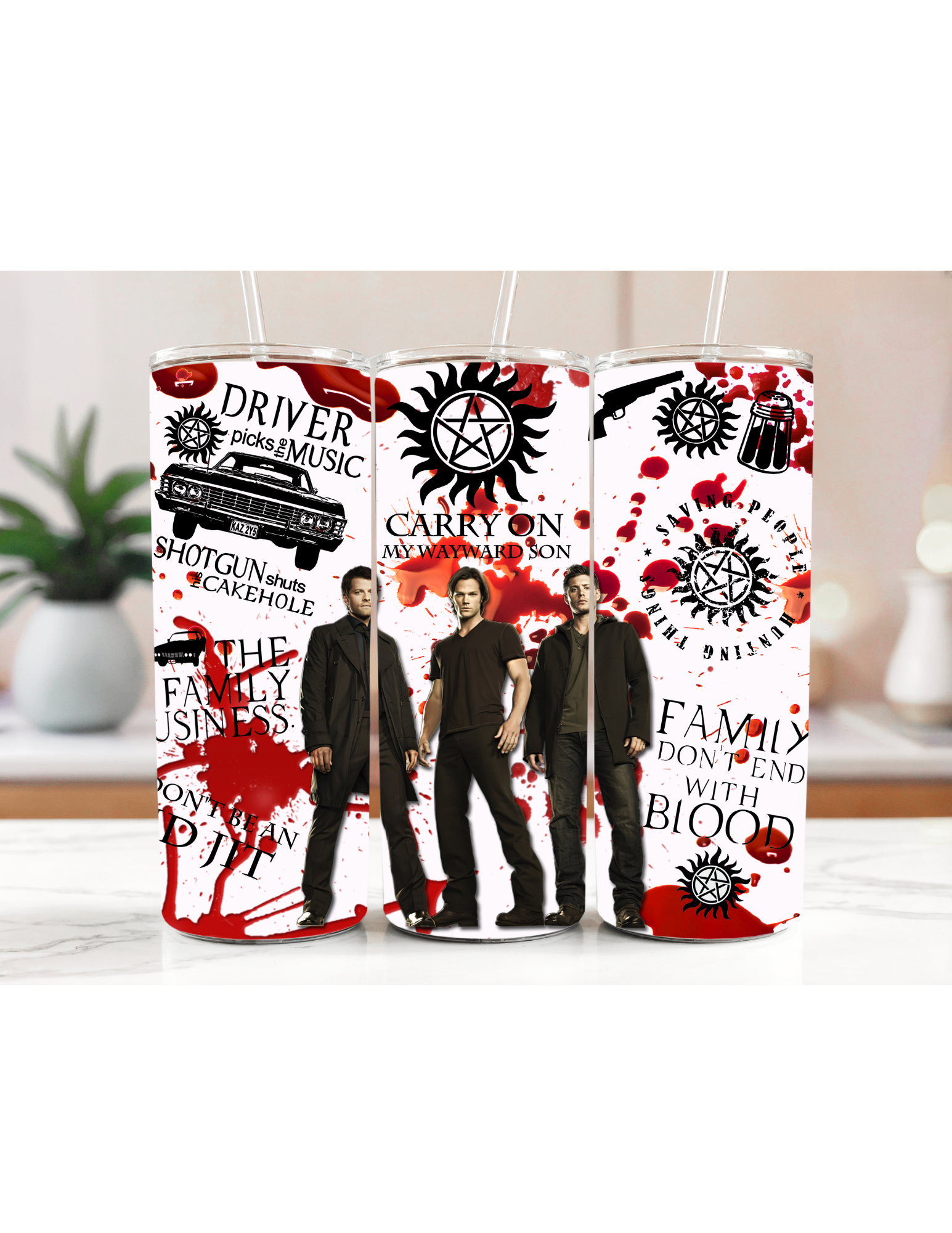 supernatural tumbler