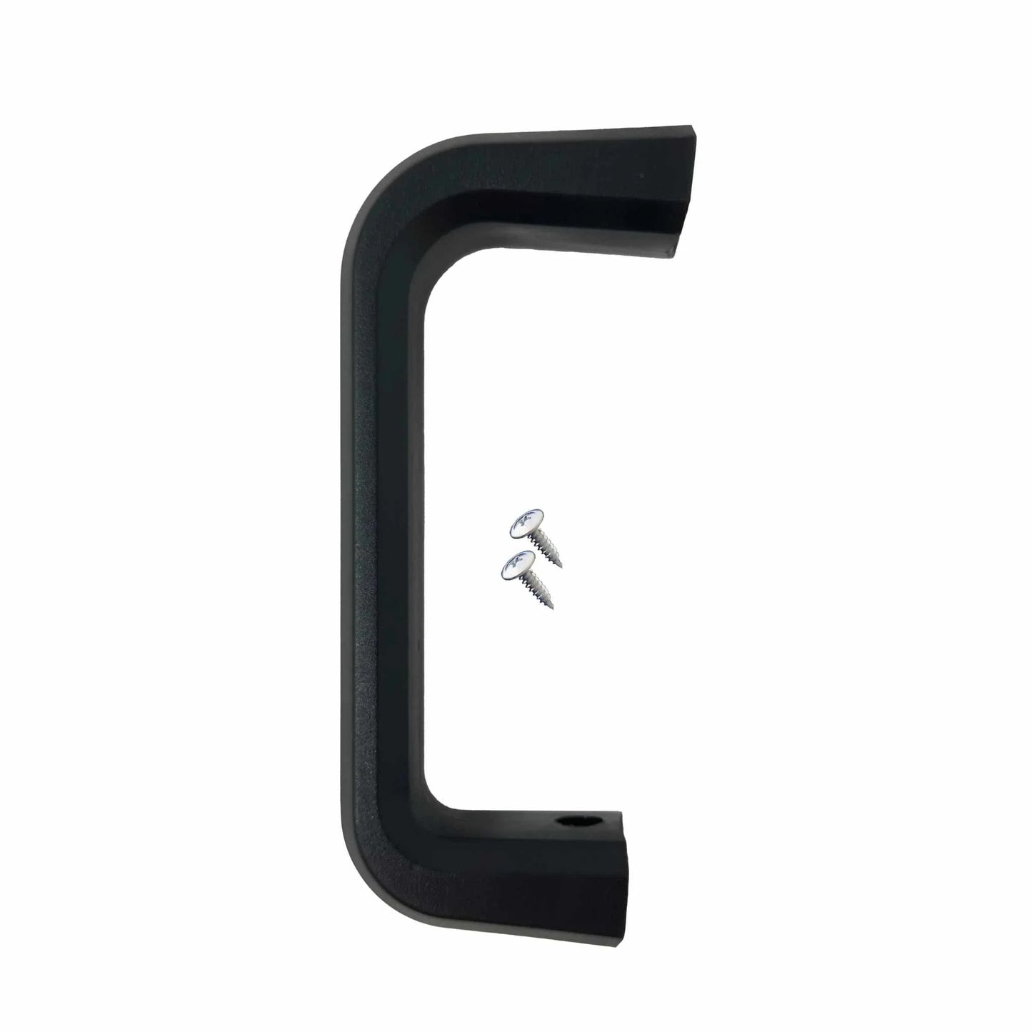 Black handle and screws for Stanley tumbler with handle.