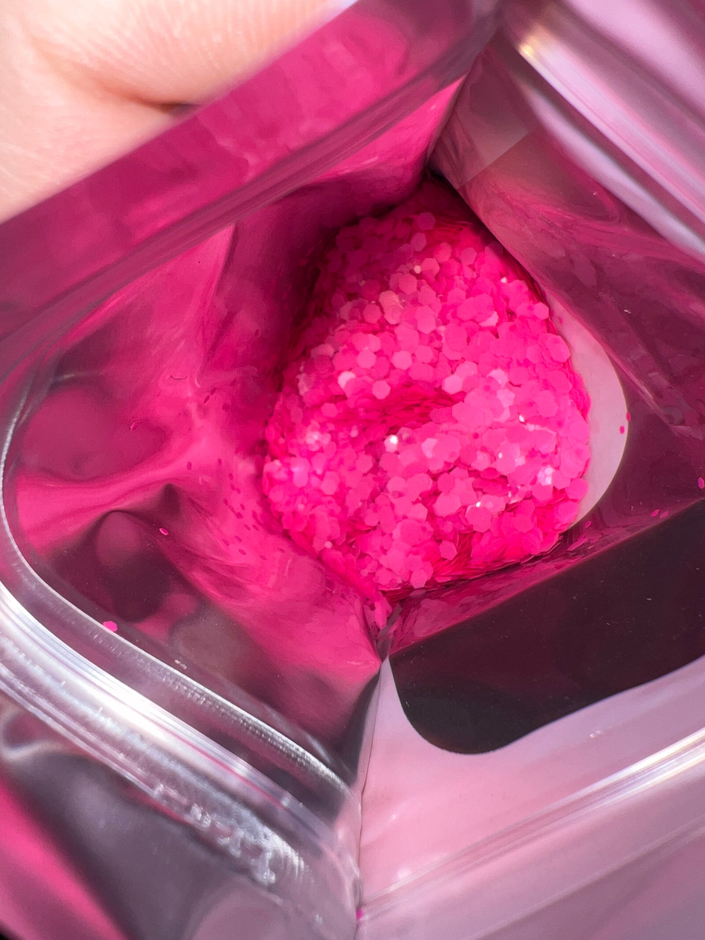 Satin Rose Glitter