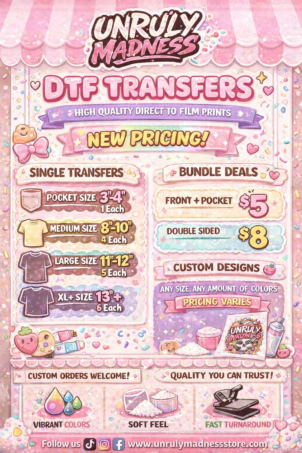 Live DTF shirt Transfer claims