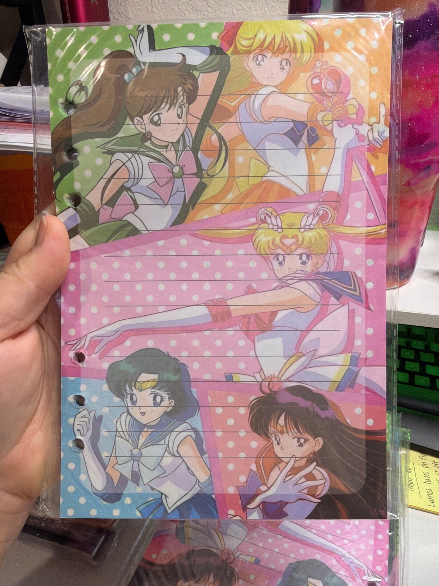A5 sailormoon binder paper 3