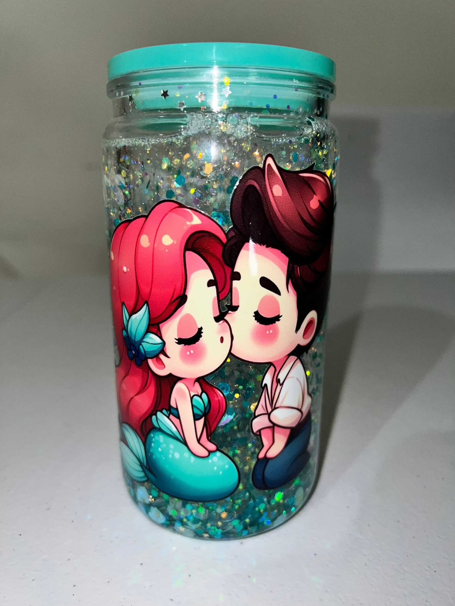 16oz Plastic Snow Globes