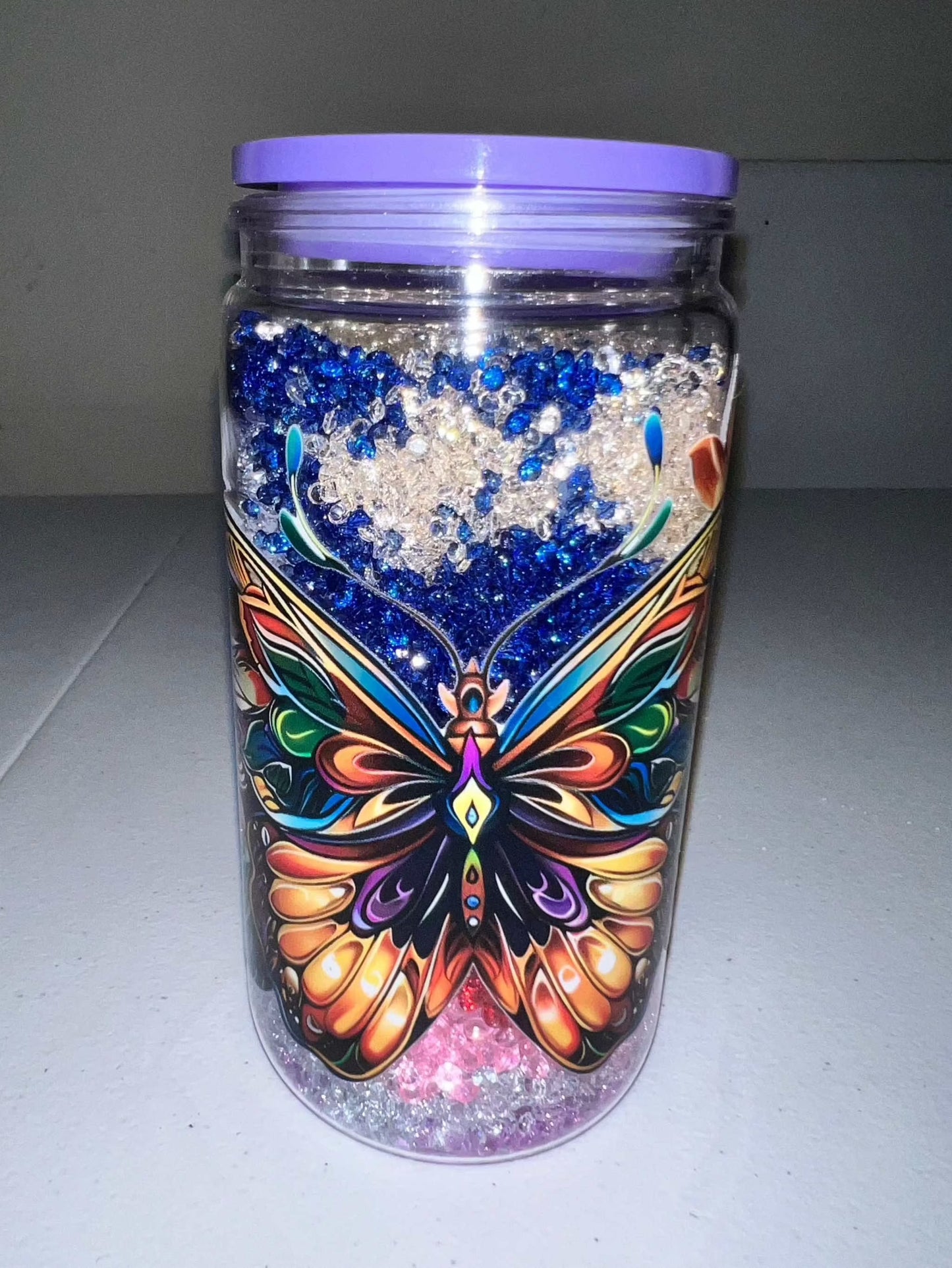 16oz Plastic Snow Globes