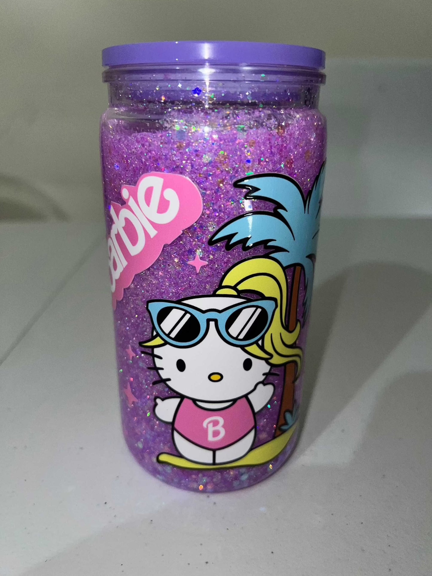 16oz Plastic Snow Globes