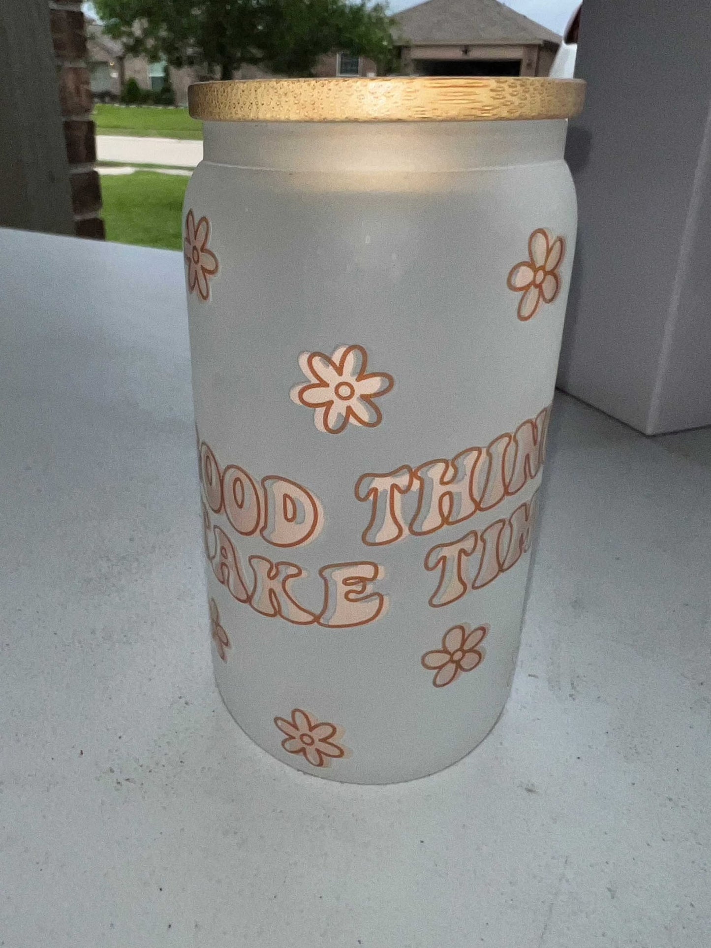 12oz Glass Cups