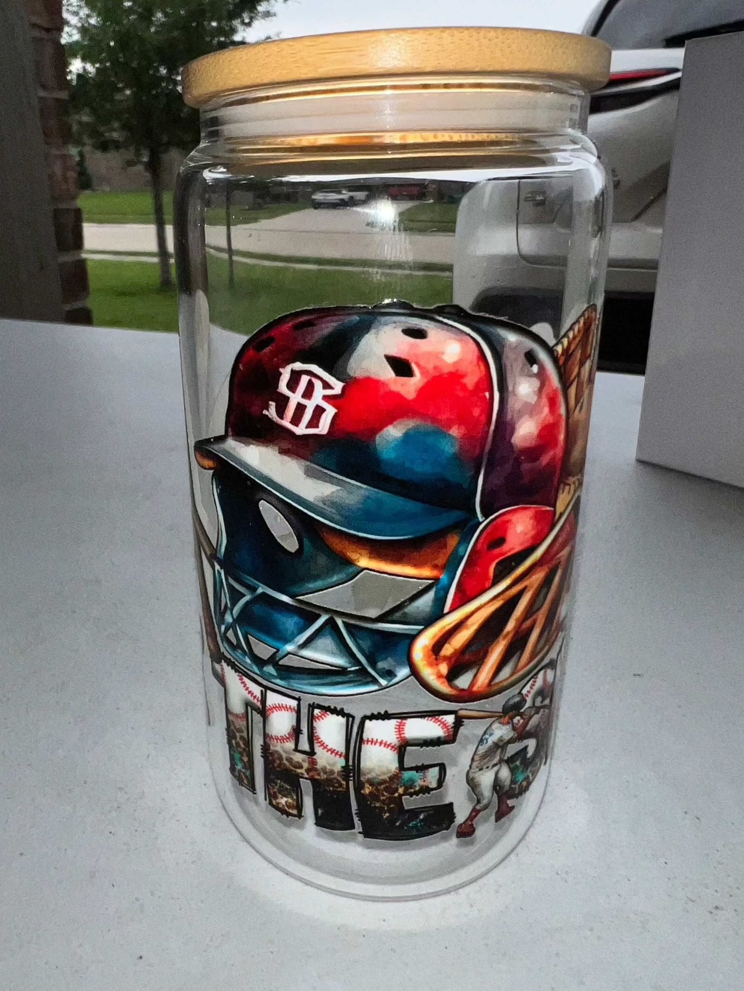16oz Clear Glass Cups