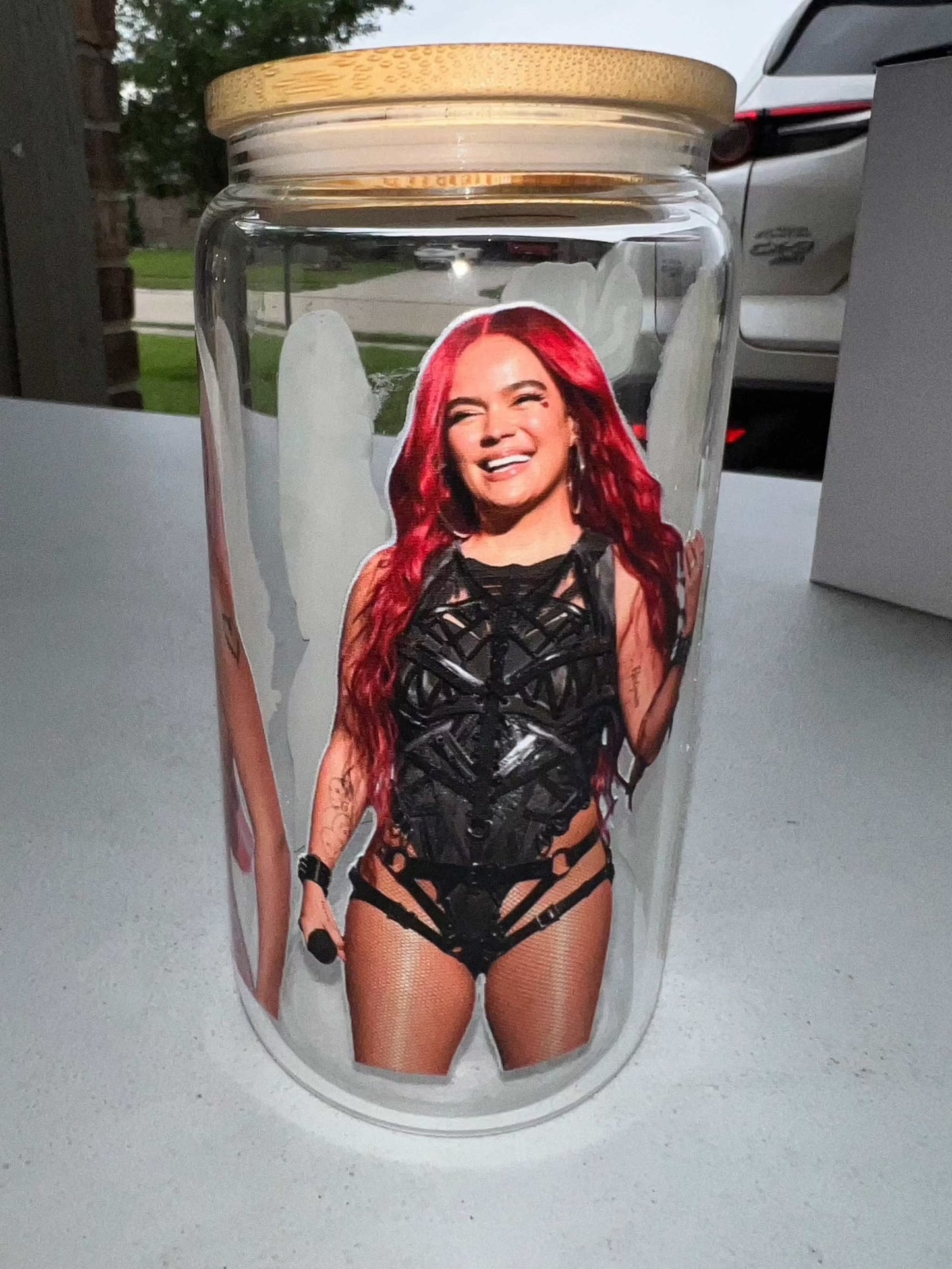 16oz Clear Glass Cups