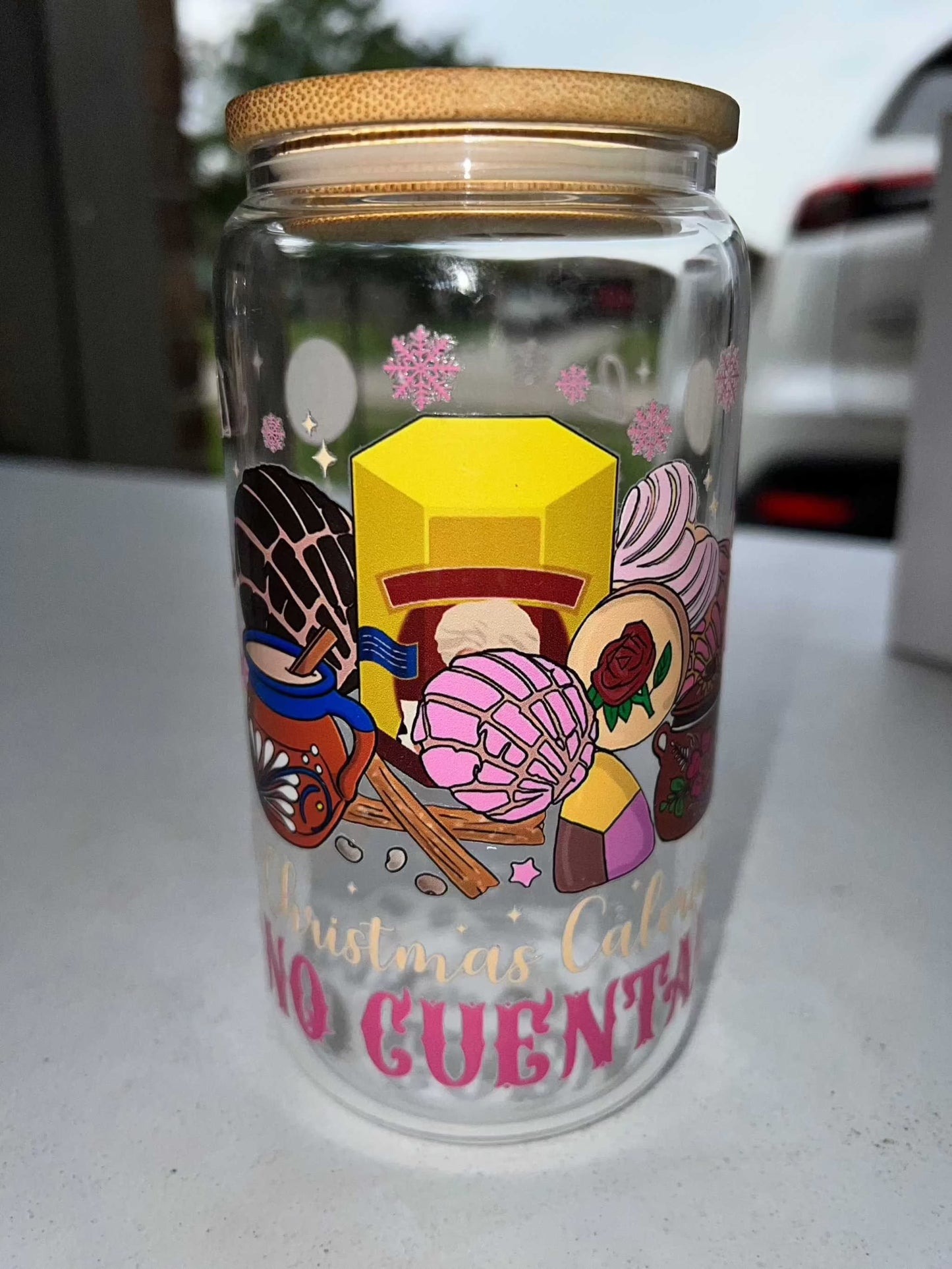 16oz Clear Glass Cups