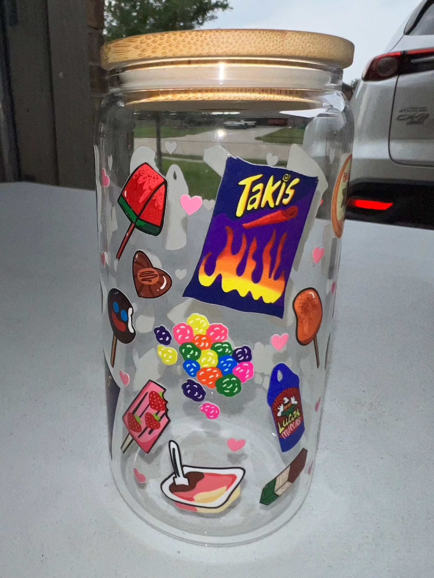 16oz Clear Glass Cups