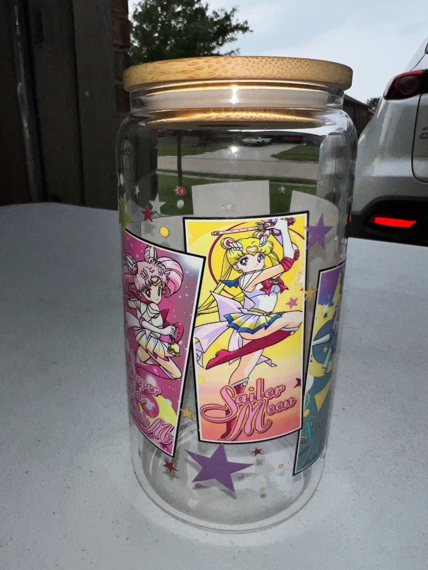 16oz Clear Glass Cups
