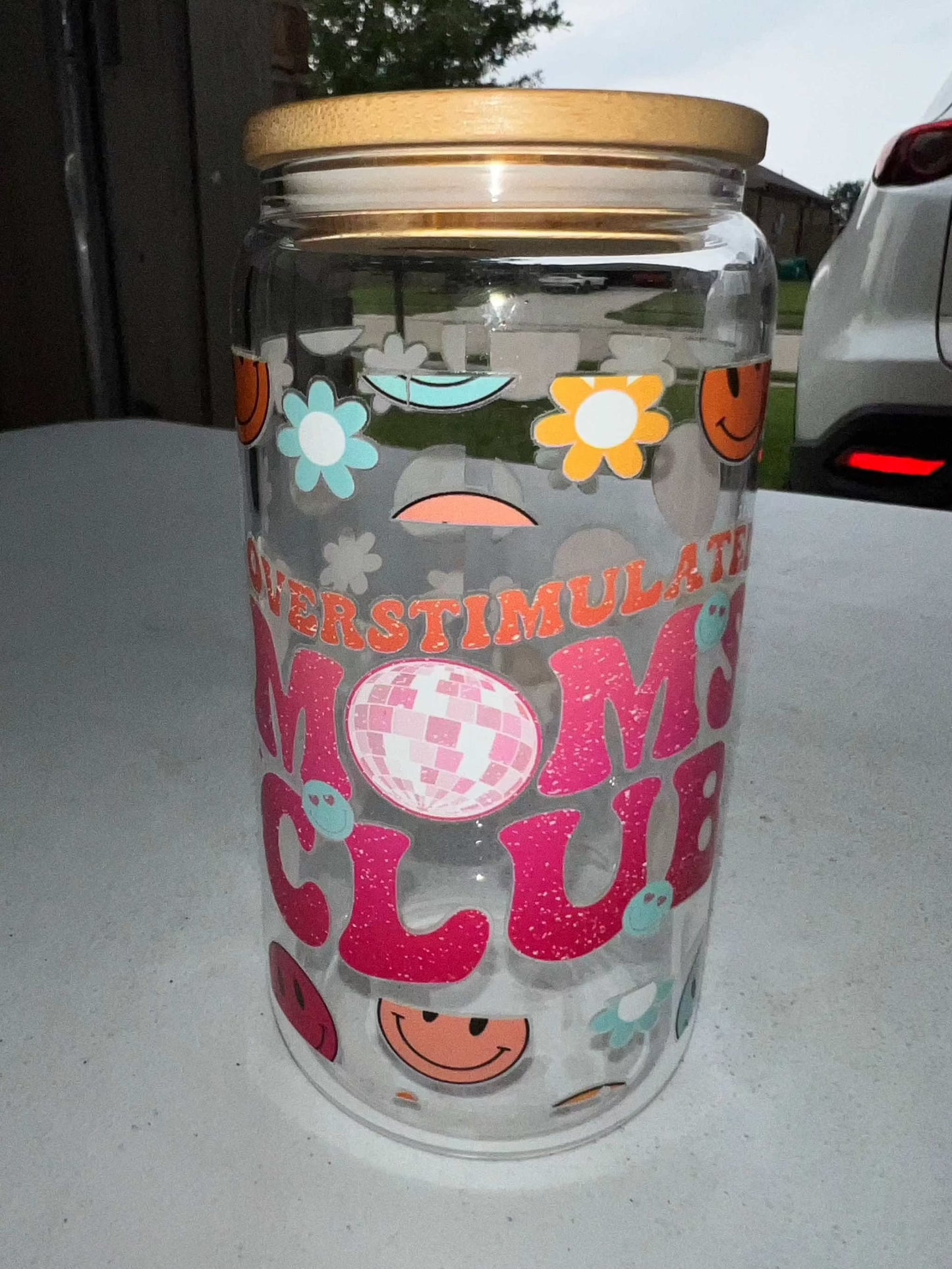 16oz Clear Glass Cups