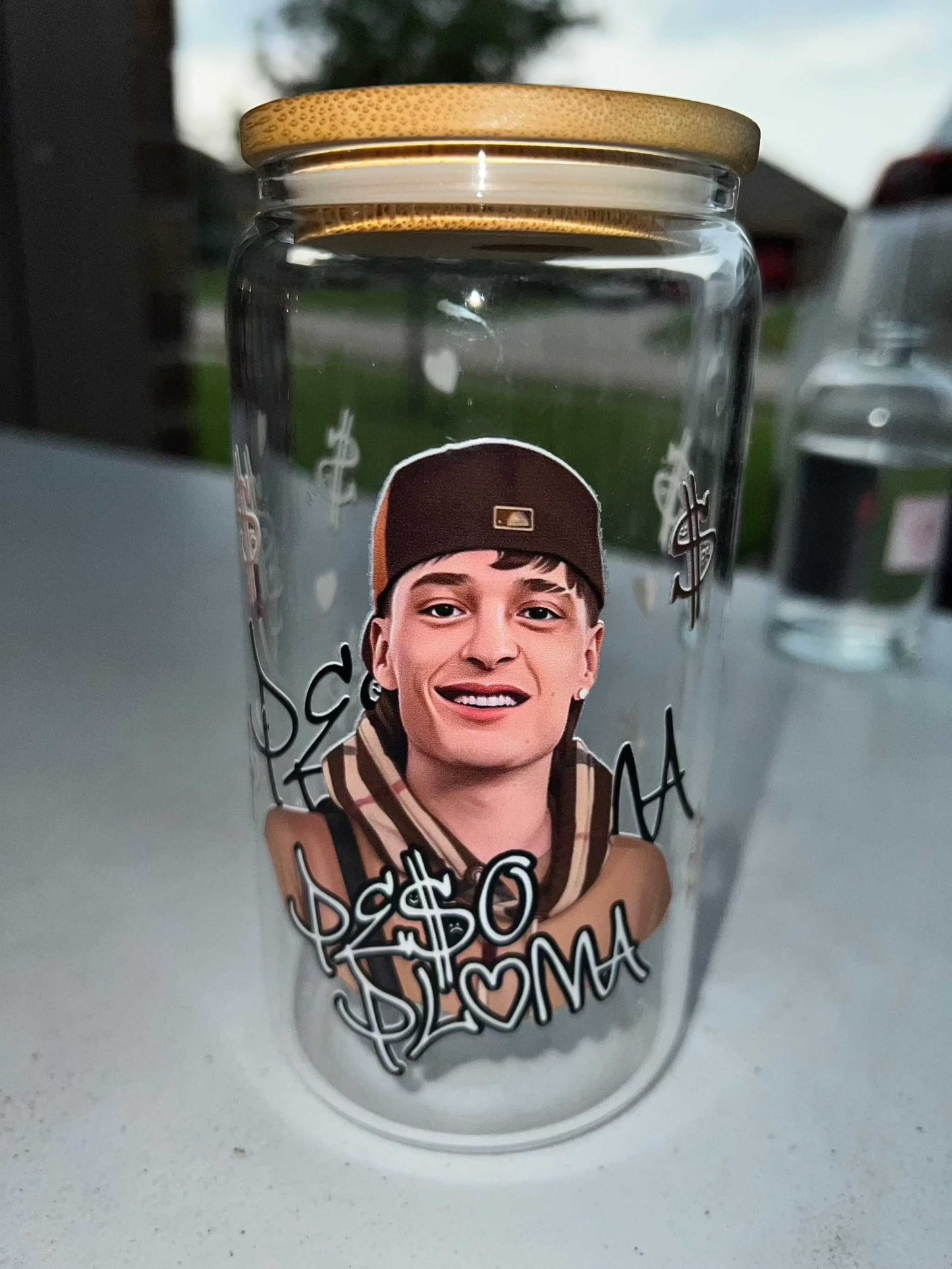 16oz Clear Glass Cups