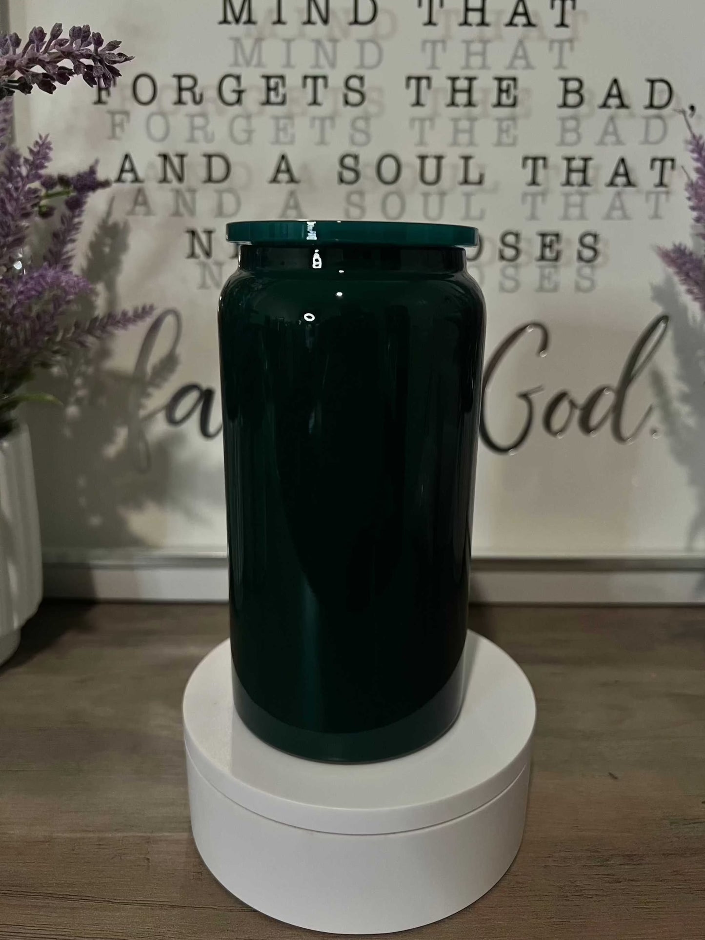16oz Glossy Stainless Steel Tumbler