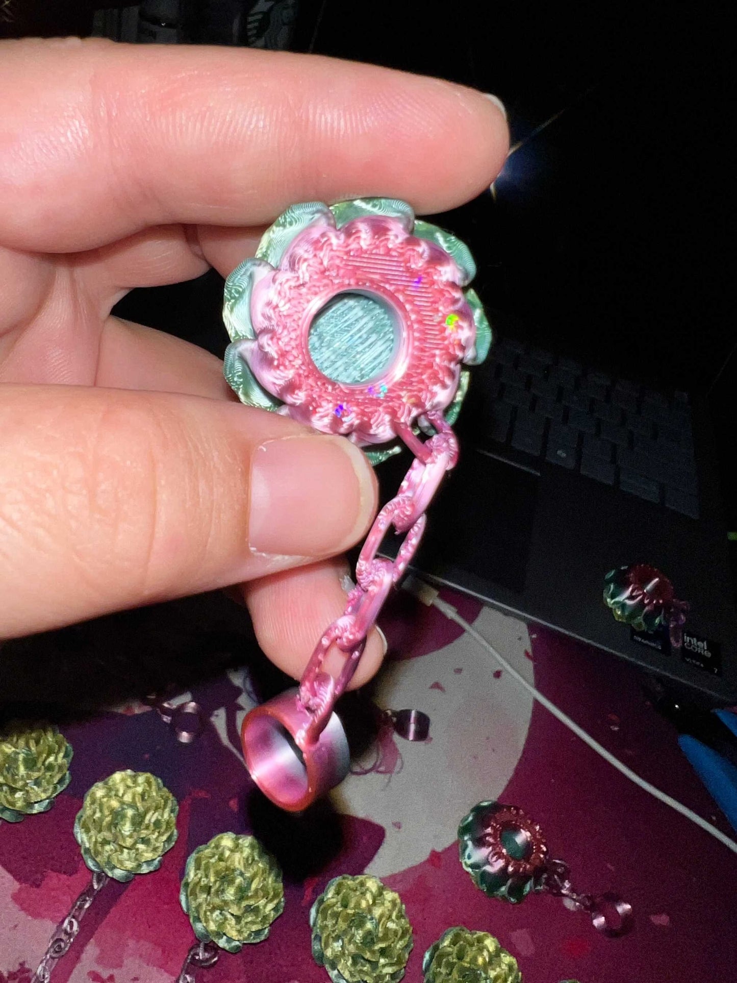 Peony straw stopper