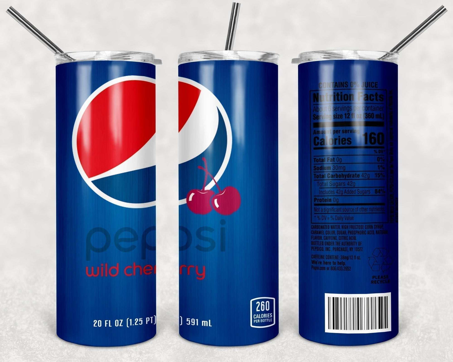soda energy drink tumblers