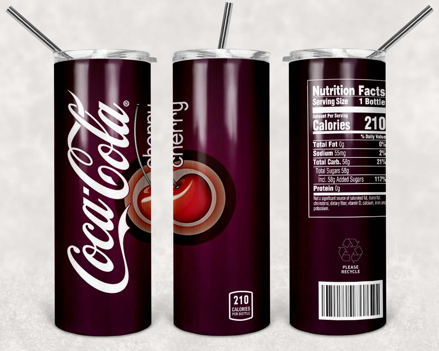 soda energy drink tumblers