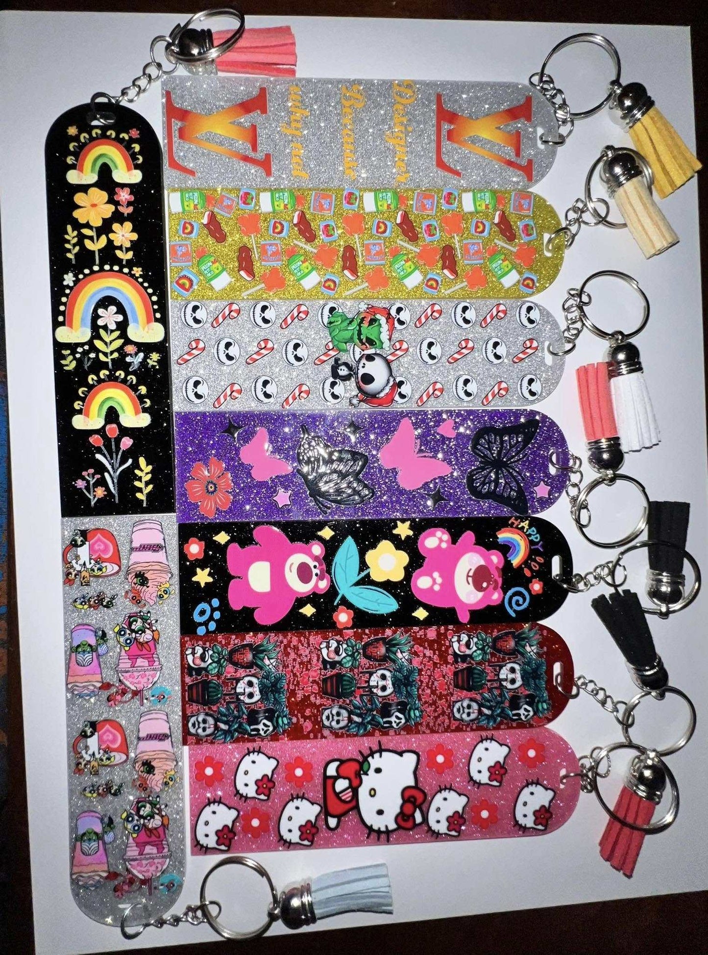 acrylic bookmarks