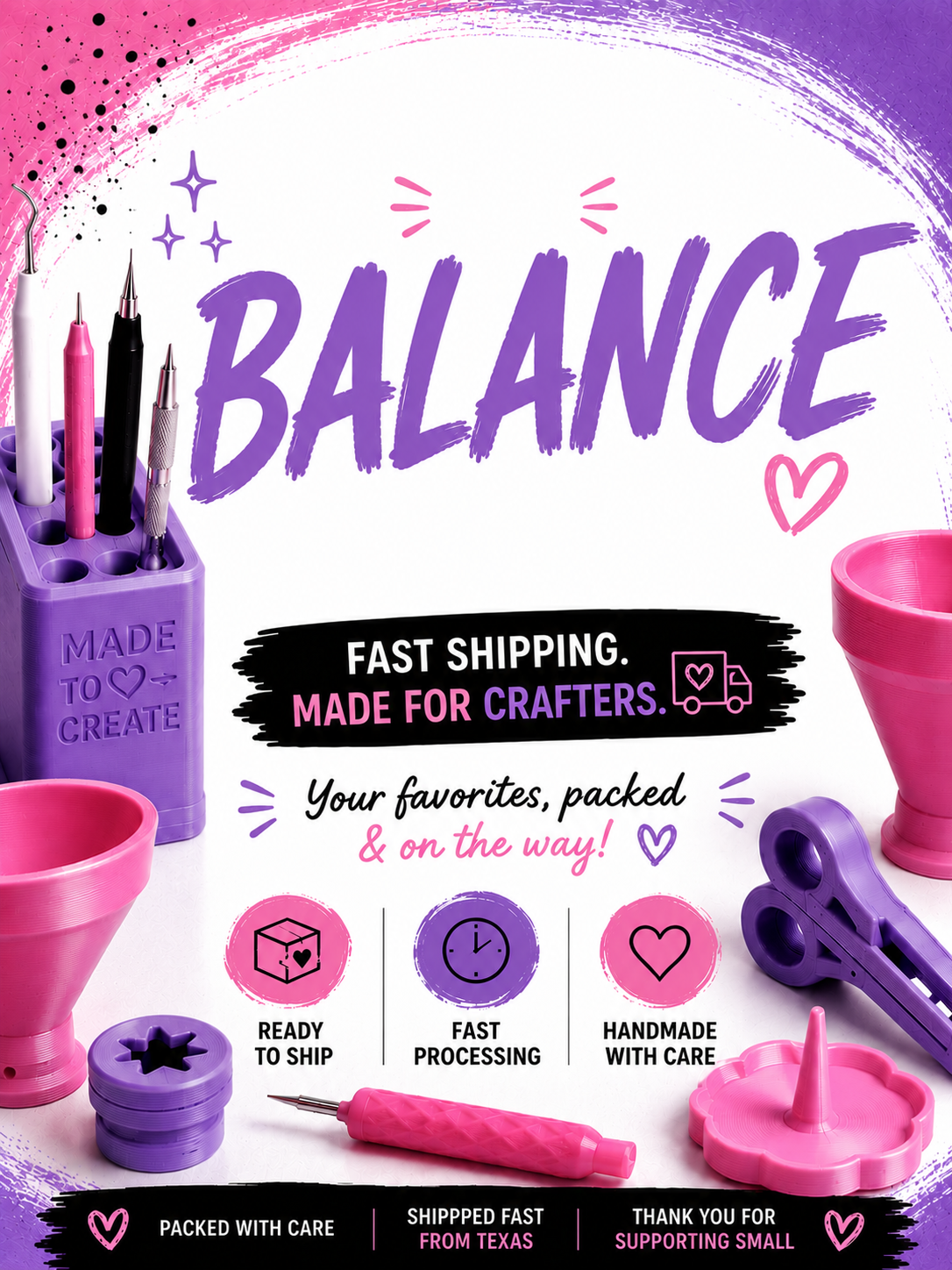 Balance Payments for Custom Orders | Cup Wraps, Shirt Transfers & More