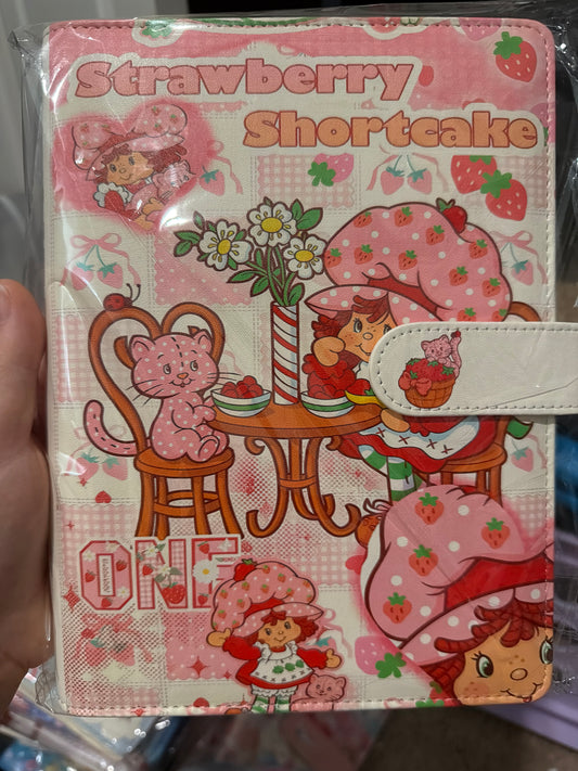 Strawberry A5 binder