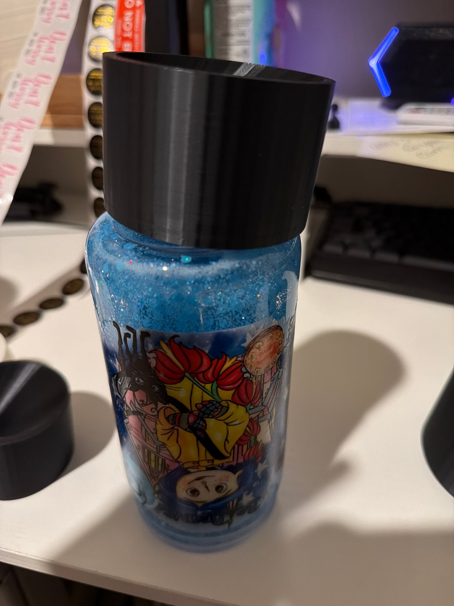 No Mess Glitter funnel