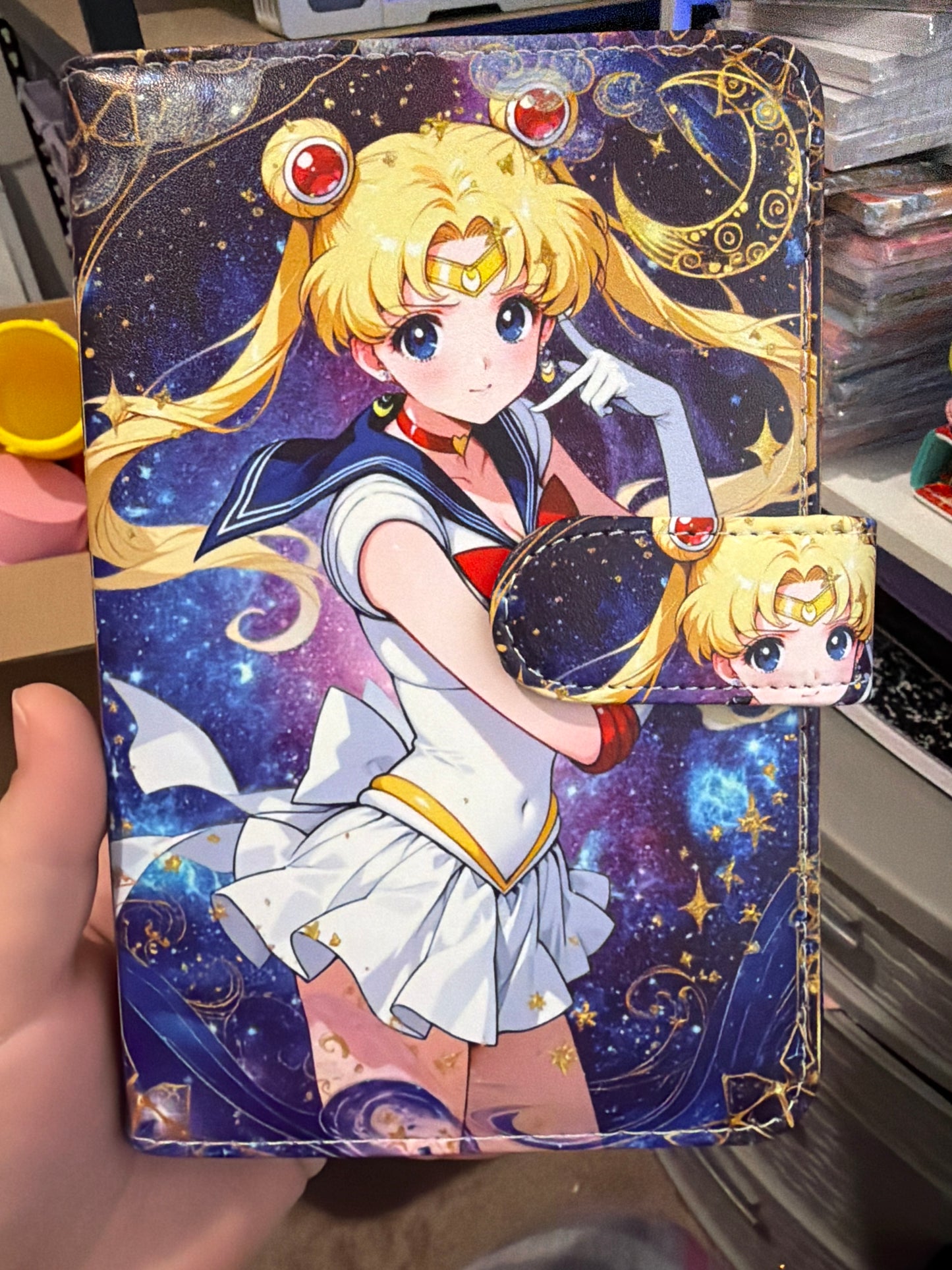 A6 sailormoon binder