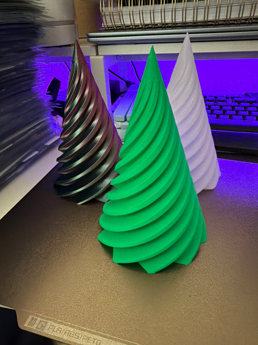 Tealight Christmas tree set of 3