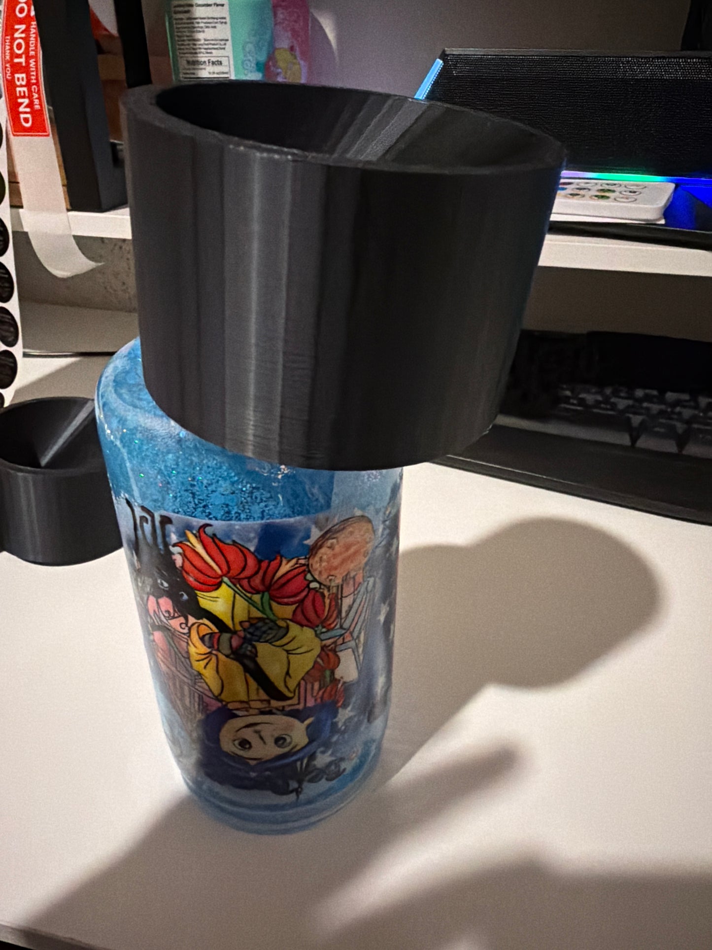 No Mess Glitter funnel