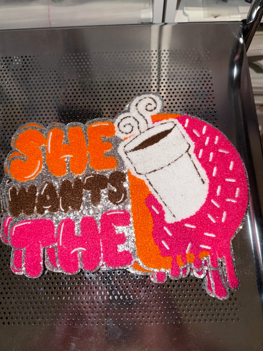 She wants the D patch