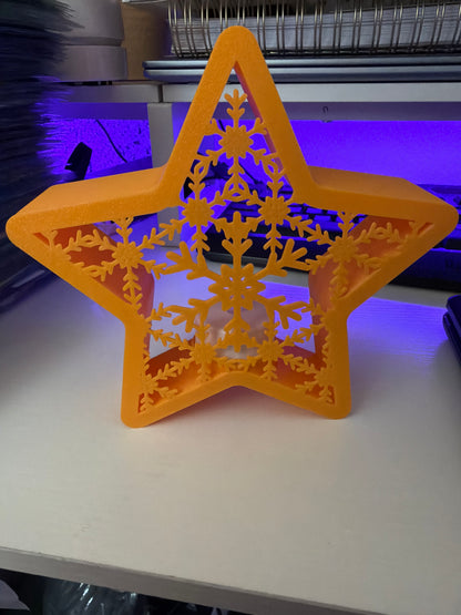 Christmas decor starlight w/tealight