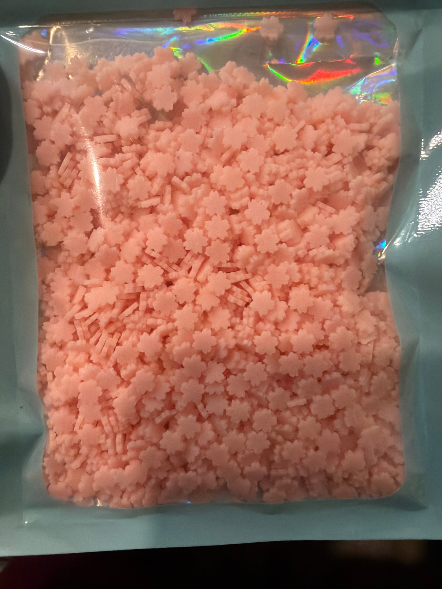 Glow flowers polymer