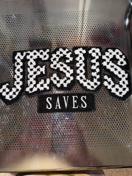 Jesus saves patch