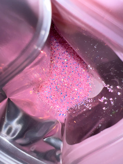 Light Pink SM circle Glitter