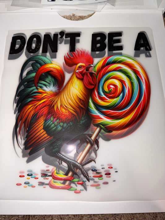 Don’t be a c*** sucker
