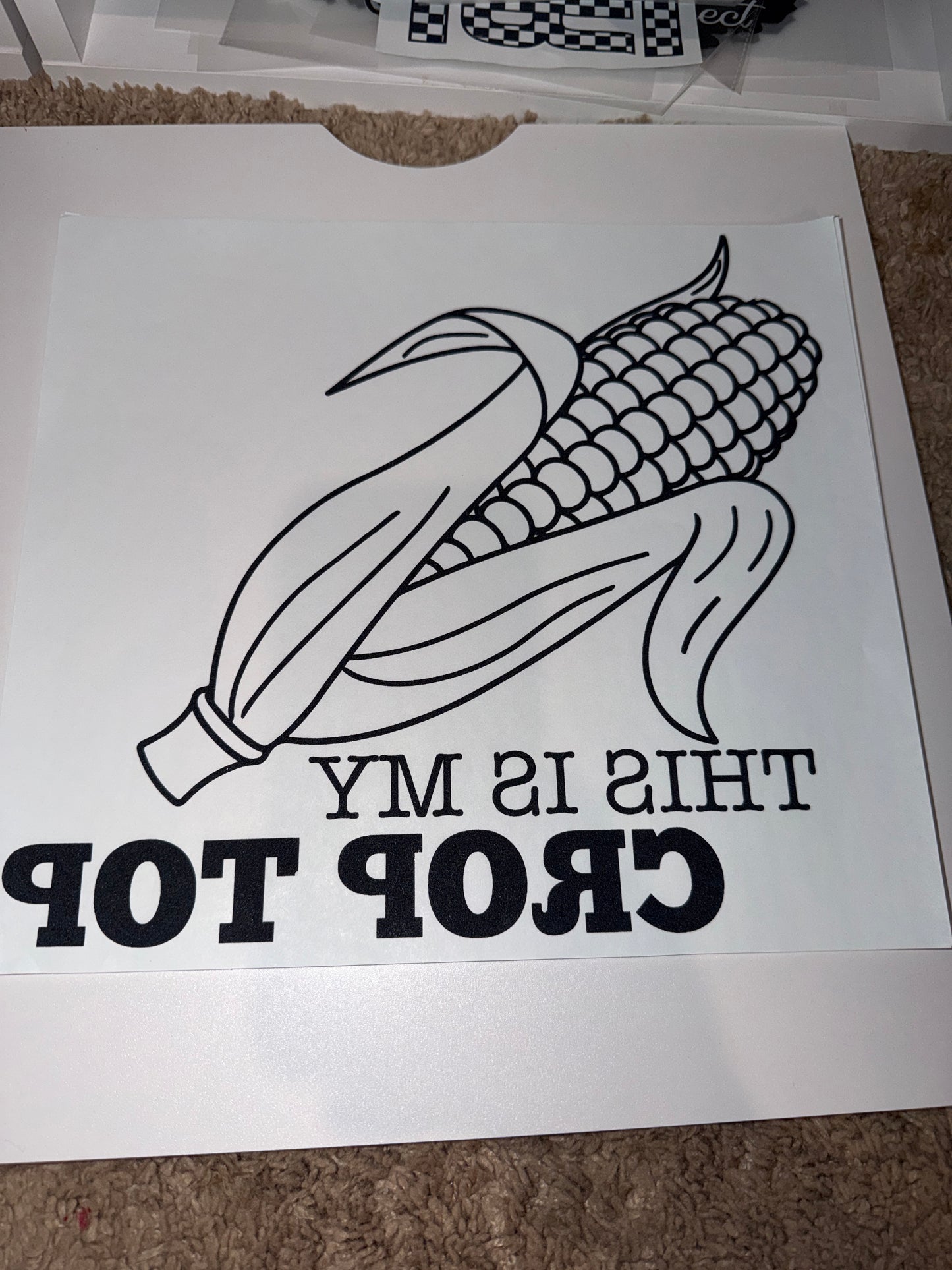 This is my crop top