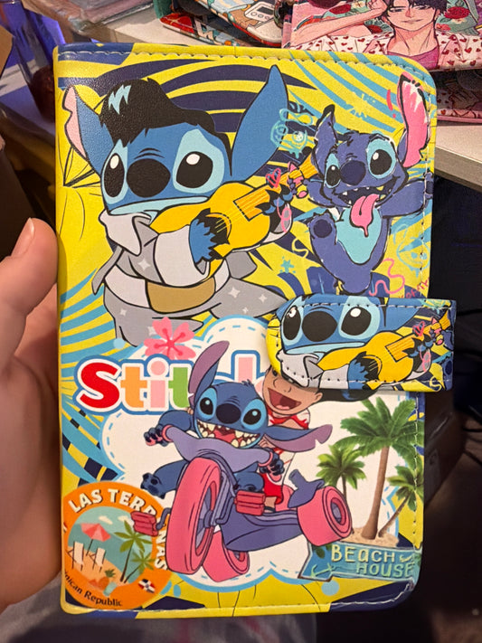 A6 blue alien binder
