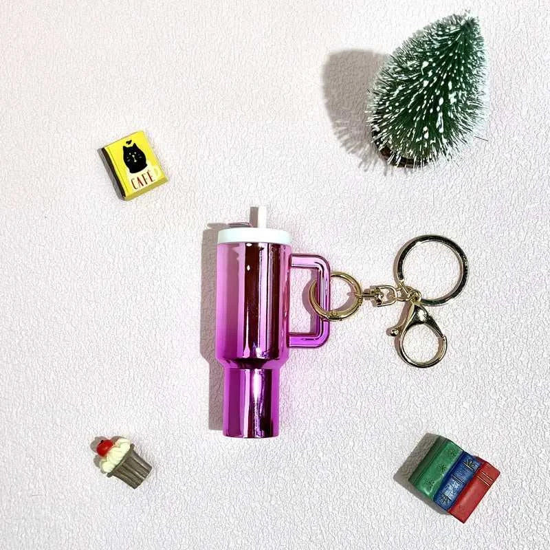 mini tumbler keychain