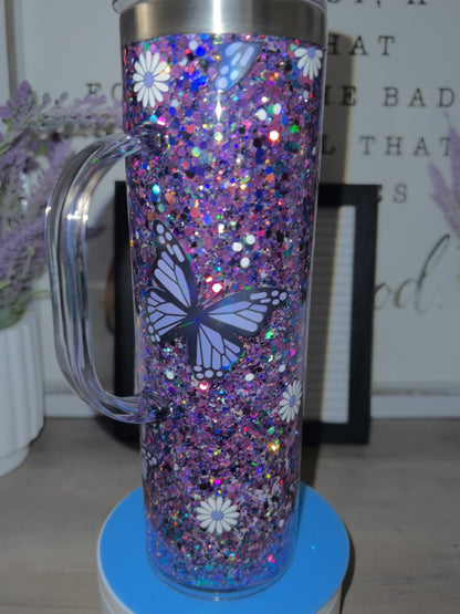 glitter tumbler