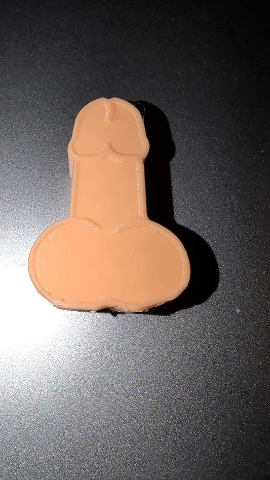 Pedro straw topper in nude color shaped as a novelty item
